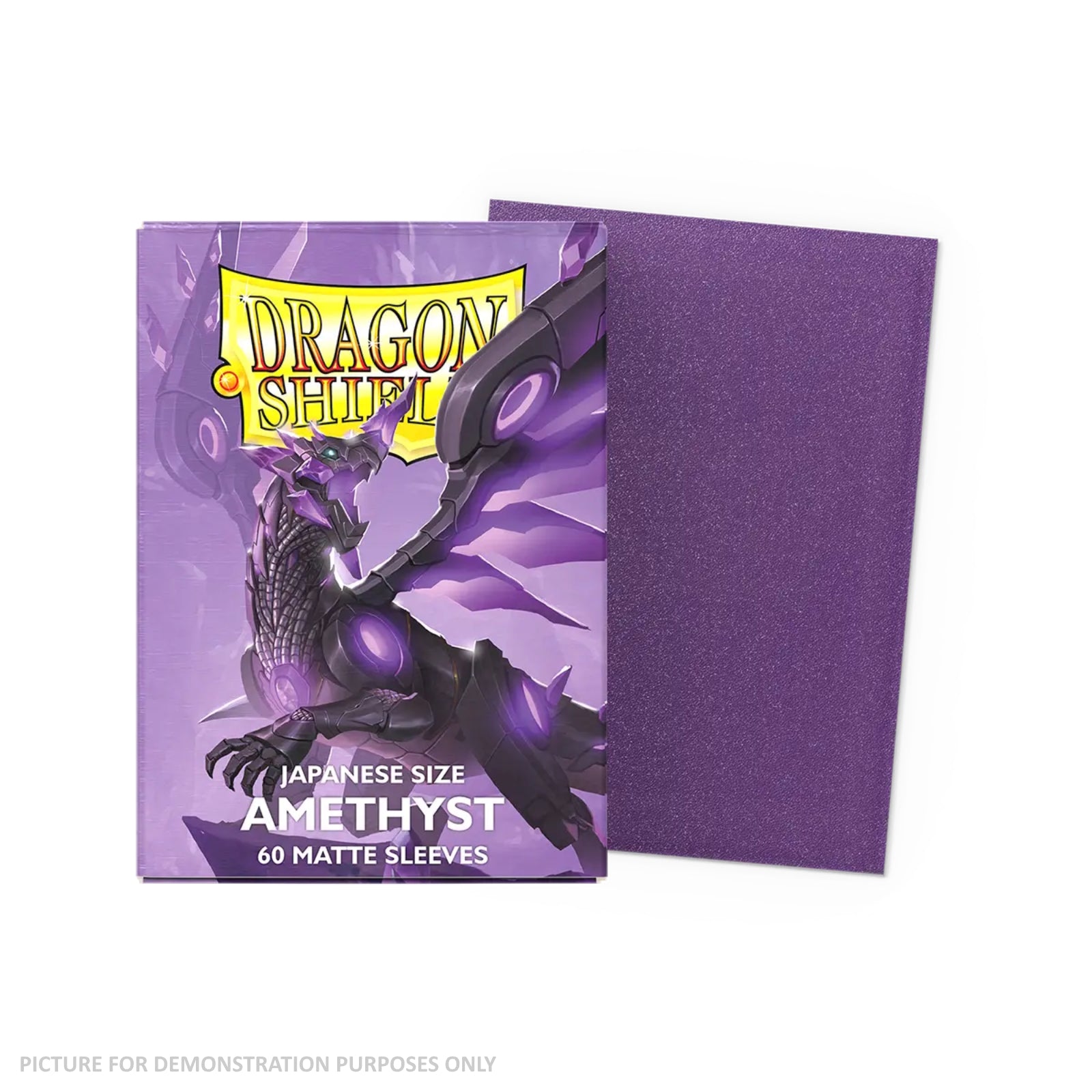 Dragon Shield 60 Japanese Size Card Sleeves - Matte Amethyst